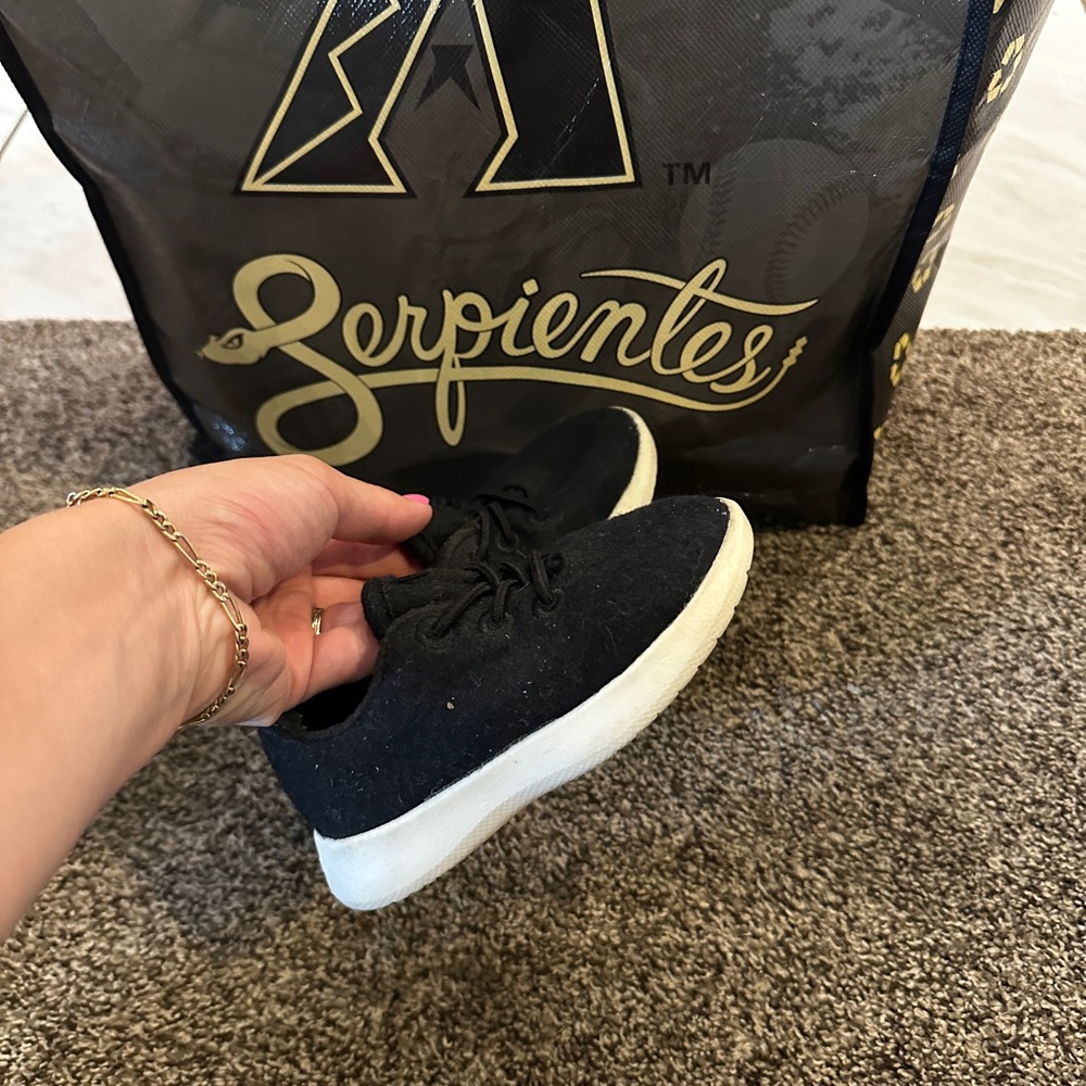 Black and White Casual Sneakers